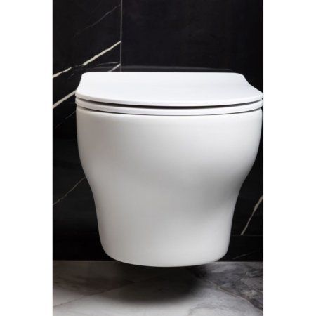 Унитаз подвесной Boheme Fiore 978-SET-MW белый матовый