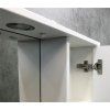 Зеркало-шкаф COMFORTY "Модена М-75" белый матовый