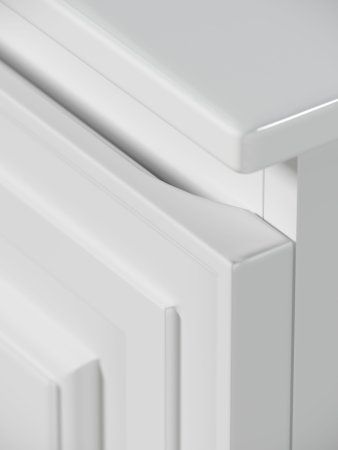 Тумба подвесная SANCOS Very 995х445х406, c одним  ящиком оснащенным доводчиками, Bianco , VR100W