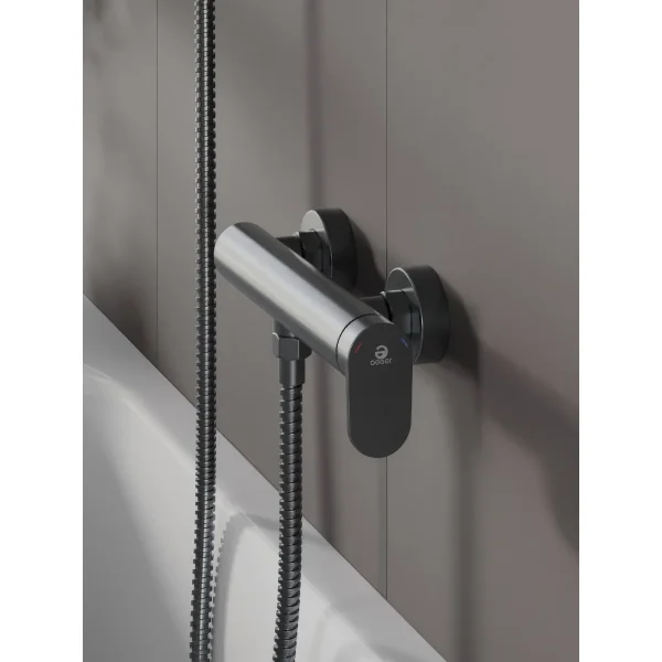 Смеситель для душа Agger Sweet A2720055 оружейная сталь матовый