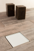 Душевой трап Pestan Confluo Standart Dry Vertical White Glass 13000111 полированная сталь