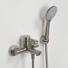 Смеситель для ванны WasserKRAFT Wern 4200 4201 никель