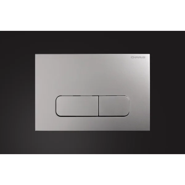 Кнопка смыва Charus Elegia FP.320.46.01 для инсталляции, матовый хром