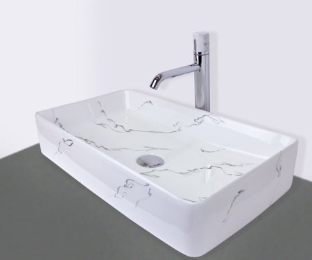 Раковина Bronze de Luxe LACIO 605*350*110 (1061BM)