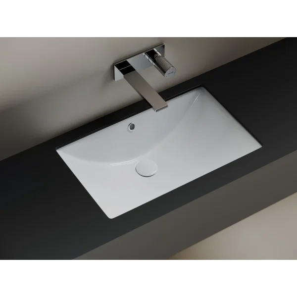 Раковина Ceramica Nova Era CN6082 60x39 см, встраиваемая снизу, белый