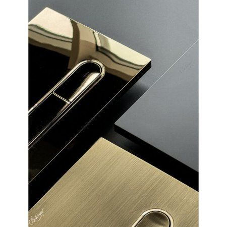 Кнопка смыва Boheme 667-B черный