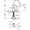 Смеситель Grohe Concetto 32663DC3 нержавеющая сталь