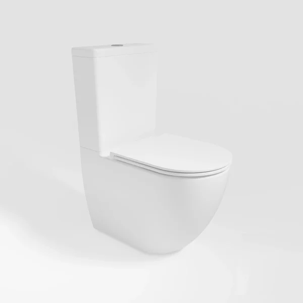 Унитаз-компакт Vincea Globo VT2-14T безободковый, торнадо, с сиденьем микролифт, белый