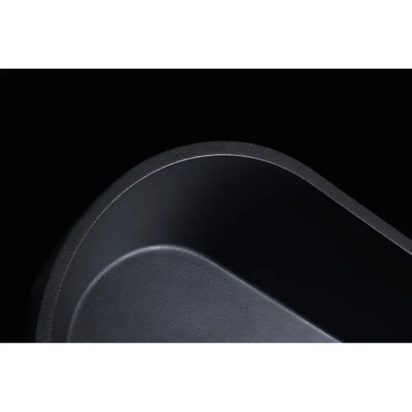 Ванна из литьевого мрамора Abber Frankfurt AM9941B 170x75 см, отдельностоящая, черный матовый