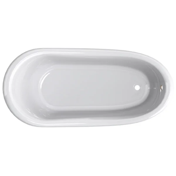 Ванна из литьевого мрамора Astra-Form Роксбург 01010032 170x79 см, отдельностоящая, белый