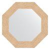 Зеркало Evoform Octagon BY 7348 61x61 золотые дюны