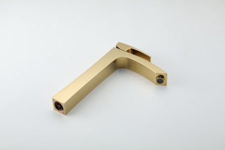 Смеситель для раковины высокий Gappo G1007-32, золото