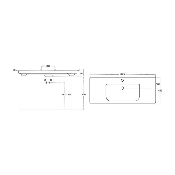 Раковина Dreja Soft 13120-KL