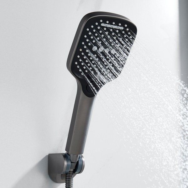 Смеситель для ванны Shevanik S41 S4WO10OC2TCE оружейная сталь