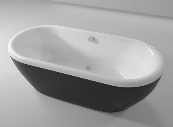 Ванна акриловая Riho Dua BD0166500000000 180x86 черный