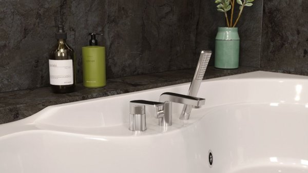 Смеситель Orange Berti M17-333cr для ванны, хром