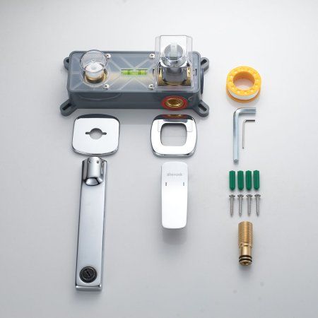 Смеситель для раковины однорычажный встроенный Shevanik S9941, Хром