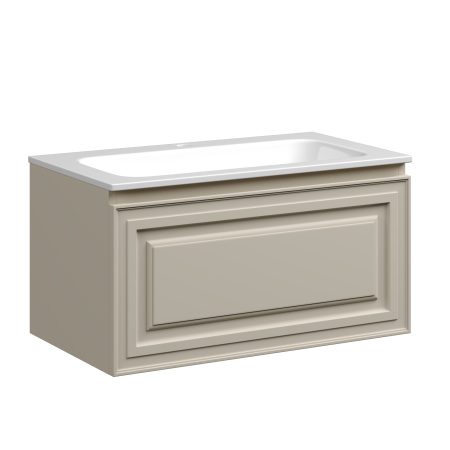 Тумба подвесная SANCOS Very 790х445х406, c одним  ящиком оснащенным доводчиками, Beige Soft , VR80CE