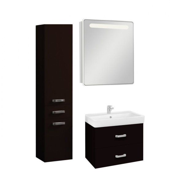 Тумба с раковиной Aquaton Америна 1A135401AM950 60 чёрный