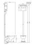 Бачок для унитаза Kerasan Retro 108001 подвесной, для высокой трубы
