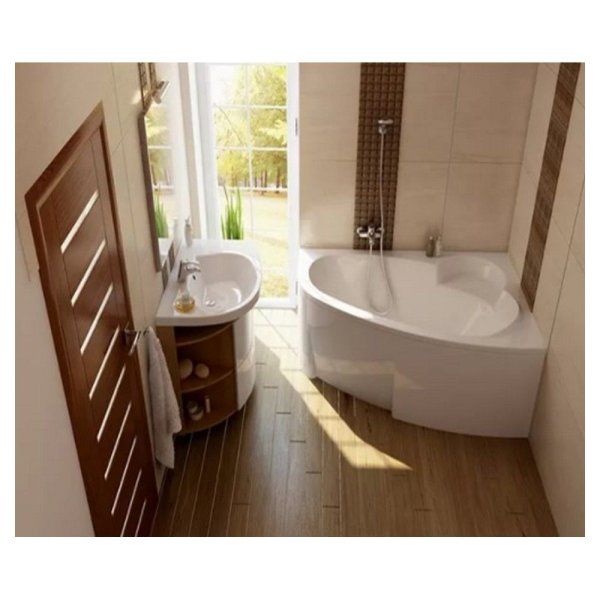 Ванна акриловая Ravak Asymmetric C471000000 160x105 R