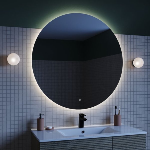 Зеркало с подсветкой, 100 см, Bild, IDDIS, BIL1000i98