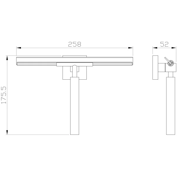 Стеклоочиститель Wonzon & Woghand Polo WW-8923-BGM темный графит матовый