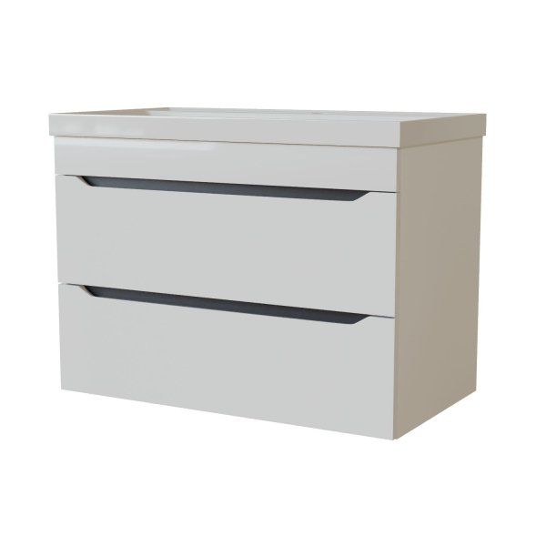 Тумба для ванной MIXLINE "Лайн-70" подвесная  под раковину Марго-70 (MIXLINE) (ПВХ) (555463)