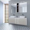 Тумба Aquaton Брук 1A201703BCDL0 20 с бутылочницей, дуб латте