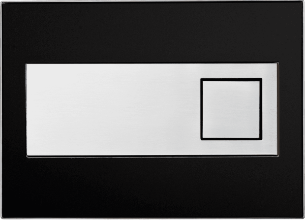 Инсталляция Pestan в комплекте с кнопкой Fluenta Diamond черный (SET40006356DB)