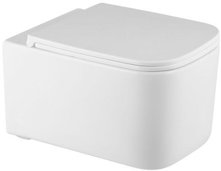 Подвесной унитаз REA TINO RIMLESS белый REA-C2630