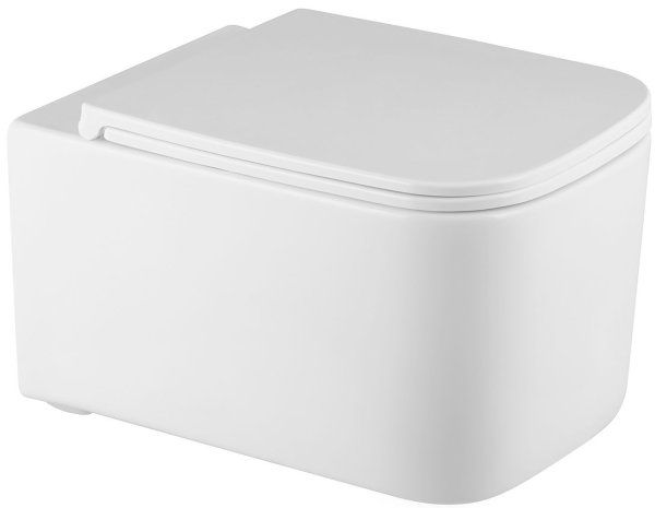 Подвесной унитаз REA TINO RIMLESS белый REA-C2630