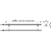 Подсветка для лотка AlcaPlast Alca Light AEZ120-1050 белый