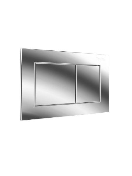 Клавиша смыва Teymi Aina, двойной смыв, хром глянец T70012CH