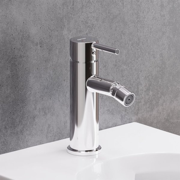 Смеситель для биде с донным клапаном Damixa Scandinavian Pure 360240000, Хром
