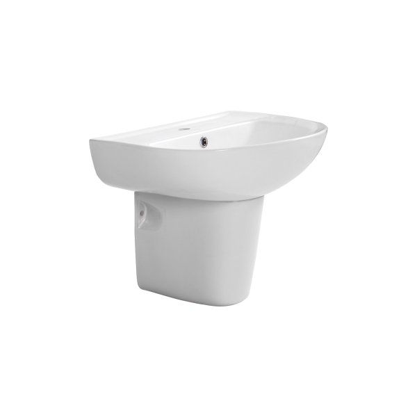 Полупьедестал для раковины AQ5421-00 300*240*340,белый