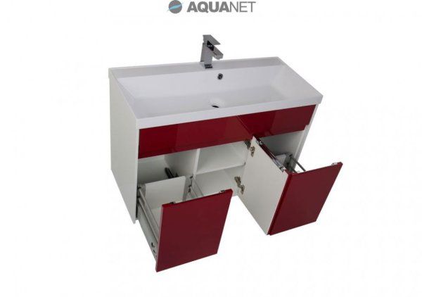 Тумба под раковину Aquanet Латина 00179928 100 бордо