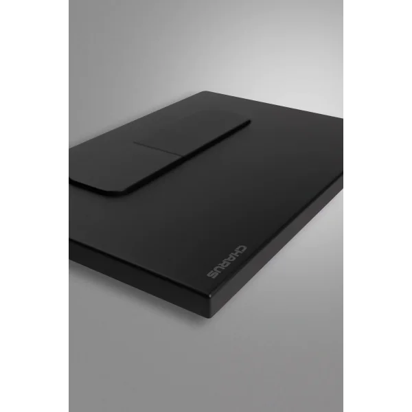 Кнопка смыва Charus Elegia FP.320.DW.01 для инсталляции, черный матовый