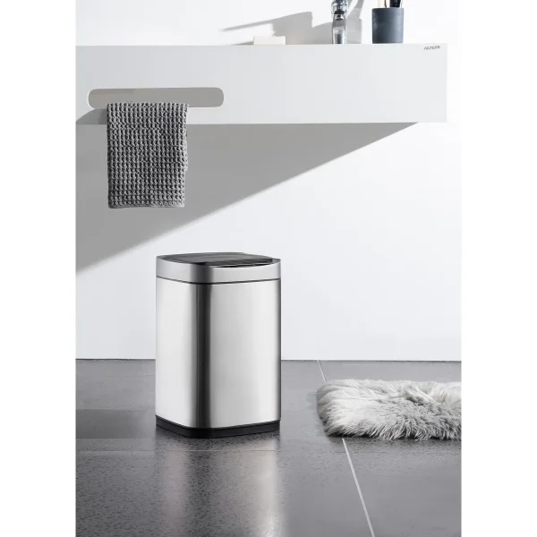 Мусорное ведро Arrow PW-802 12 л, сенсорное, нержавеющая сталь