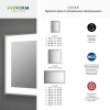 Зеркало Evoform Ledside BY 2213 150x90 серый