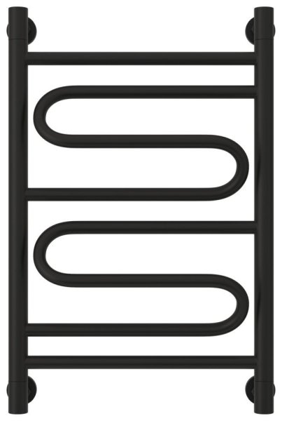 Полотенцесушитель водяной Сунержа Элегия+ 31-0205-6040 600x400 черный матовый