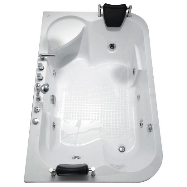 Акриловая ванна Gemy G9085 B L с гидромассажем