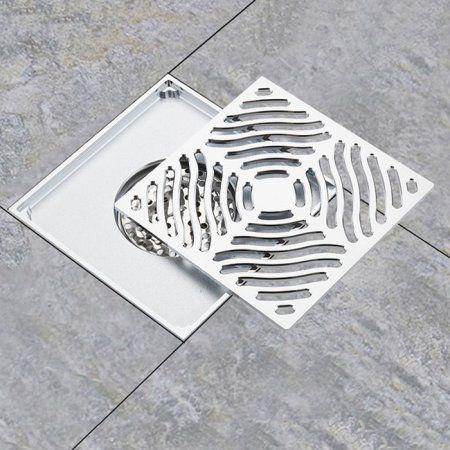 Душевой трап Gappo G8RW15PW50QH с решеткой