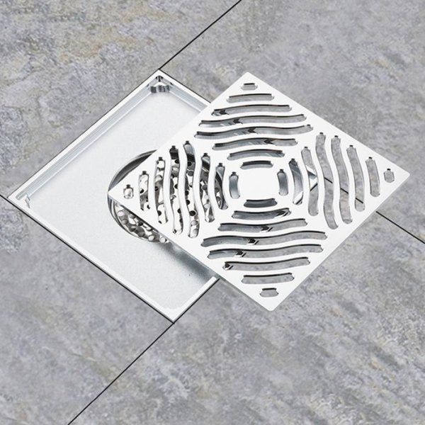 Душевой трап Gappo G8RW15PW50QH с решеткой