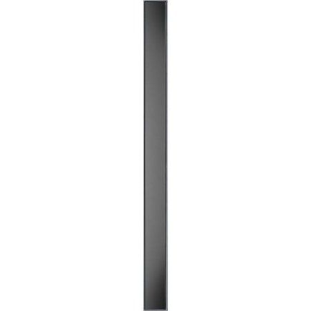 Решетка Tece TECEdrainline 600892 80 стекло черное