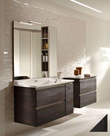Мебель для ванной Jacob Delafon Soprano 100 см черное дерево