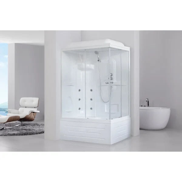 Душевая кабина 120x80x217 см Royal Bath RB8120BP2-T-L прозрачное