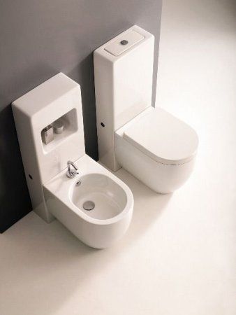 Унитаз приставной Kerasan Flo 311601