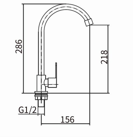 Смеситель для кухни FASHUN (A54192)