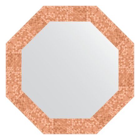 Зеркало Evoform Octagon BY 7306 57x57 соты медь